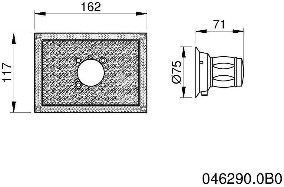 Bronces Mestre Смеситель для душа на одно отверстие Shower system 046290.0b0.71 - Вид №1