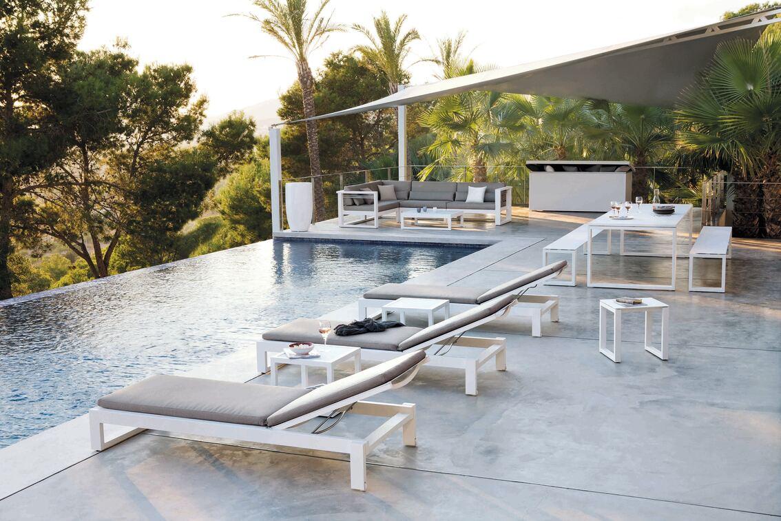 Concept 3 белый текстиль белый Manutti Fuse MNST933 - Вид №6