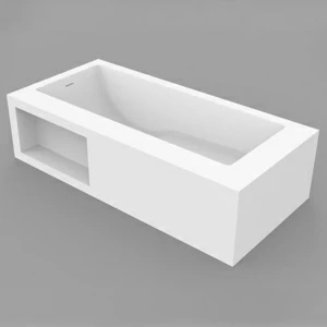 Dimasi Ванна прямоугольная отдельностоящая 2000x1000 Jade Library A белая