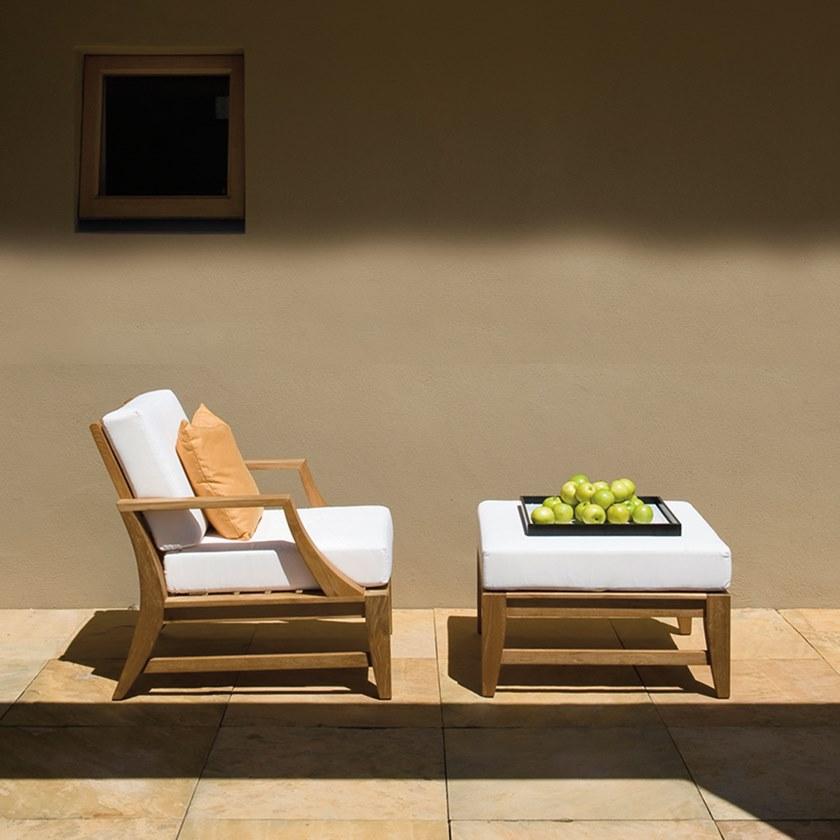 JANUS et Cie Подставка для ног из тика Relais sun-id-1419556 - Вид №8