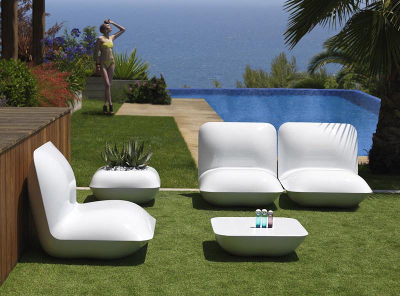 VONDOM Пуф садовый полиэтиленовый Pillow sun-id-1488846 - Вид №6