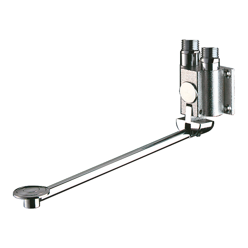 736102 Кран с мгновенным автоматическим закрытием MONOFOOT DELABIE 