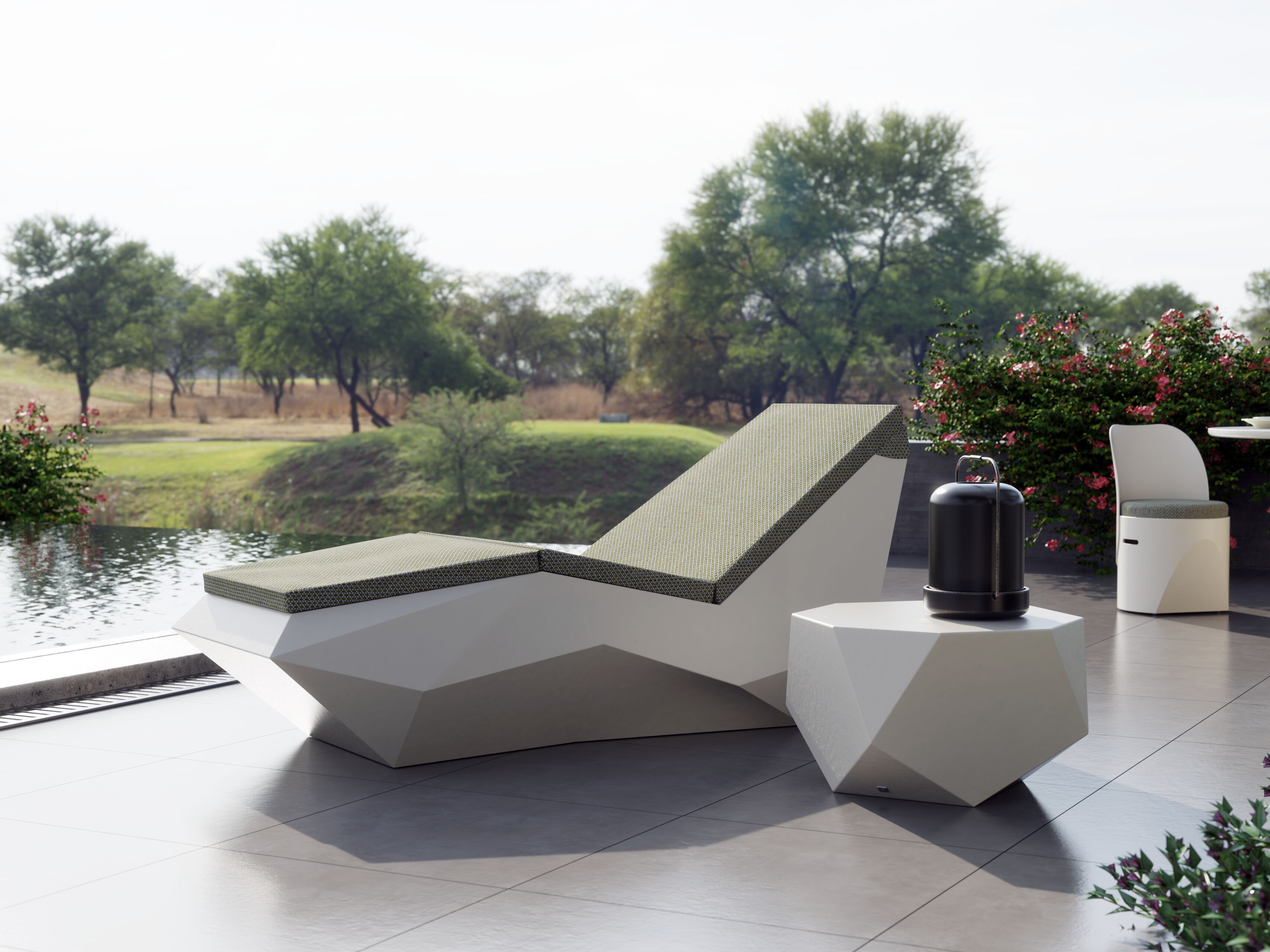 Садовая кровать из стекловолокна GANSK ARCH-00016809 - Вид №2