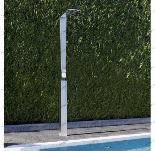 tender rain Душевая стойка из латуни с лейкой Sharp sun-id-1391862