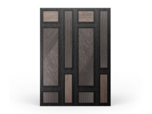 Обшивка из дерева и стекла