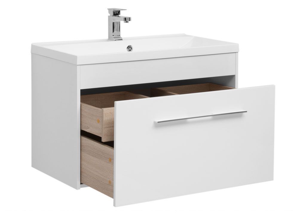 Тумба под раковину Aquanet Августа 90 белый sun-id-275316 - Вид №1