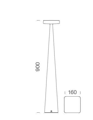 Литой алюминиевый светодиодный светильник Platek Blend ARCH-00051500 - Вид №19