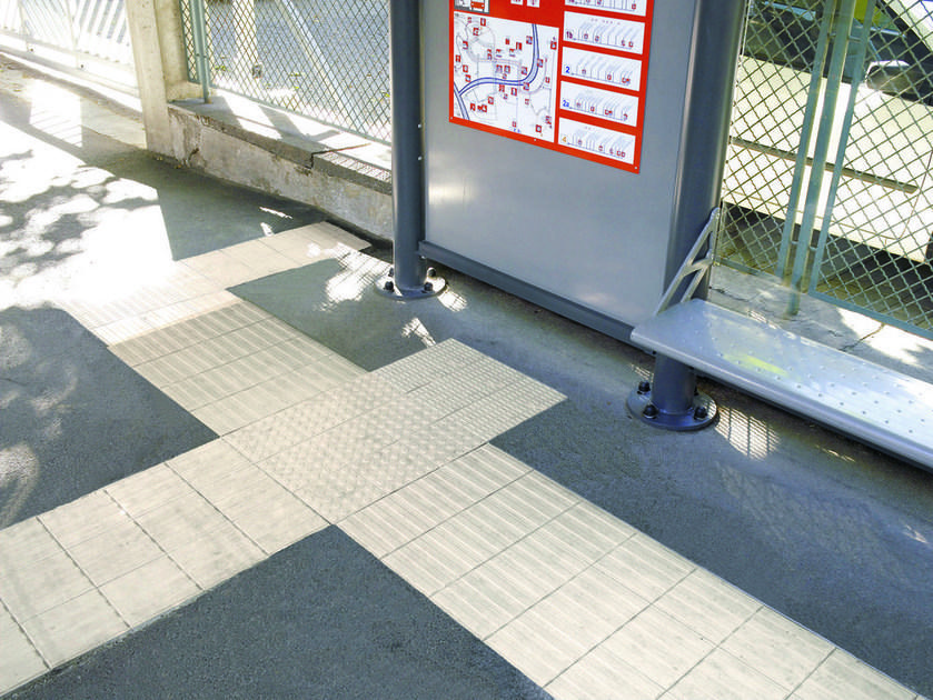 MARAZZI Тактильные полы из керамогранита для всего тела для внутреннего и наружного применения sun-id-1509313 - Вид №3