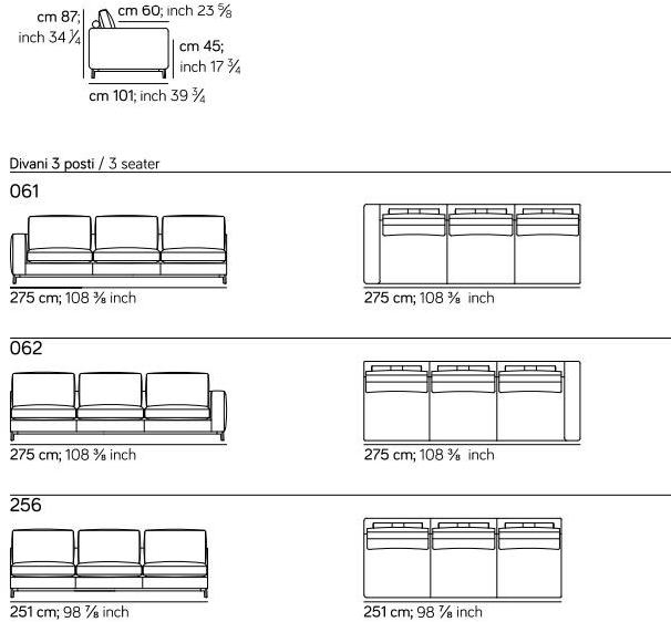 AMURA Угловой диван в ткани Dorsey Am023.031+052 - Вид №8