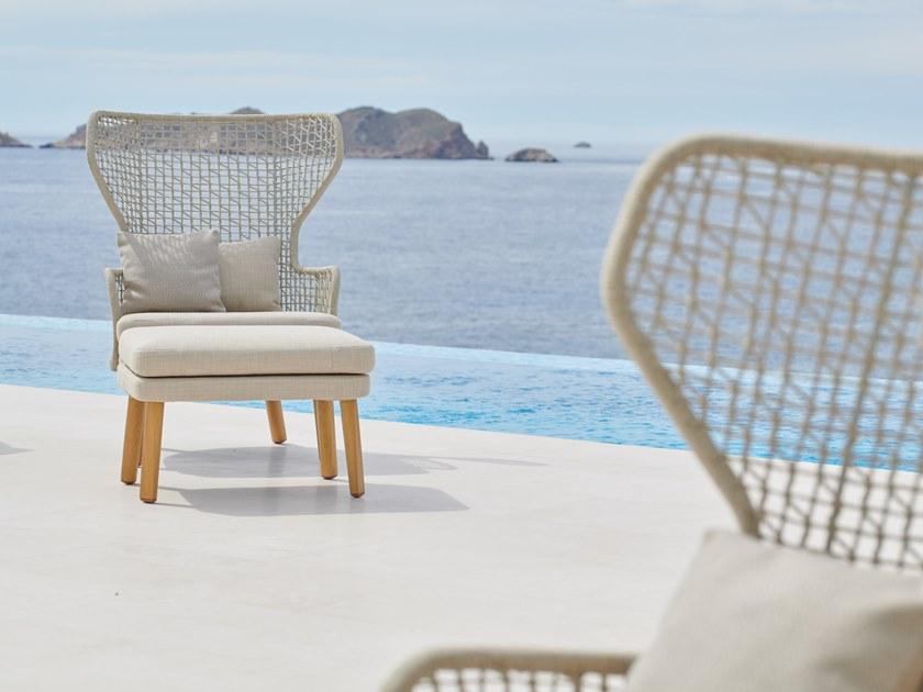 Varaschin Садовое кресло Bergere rope Emma 236b - Вид №3