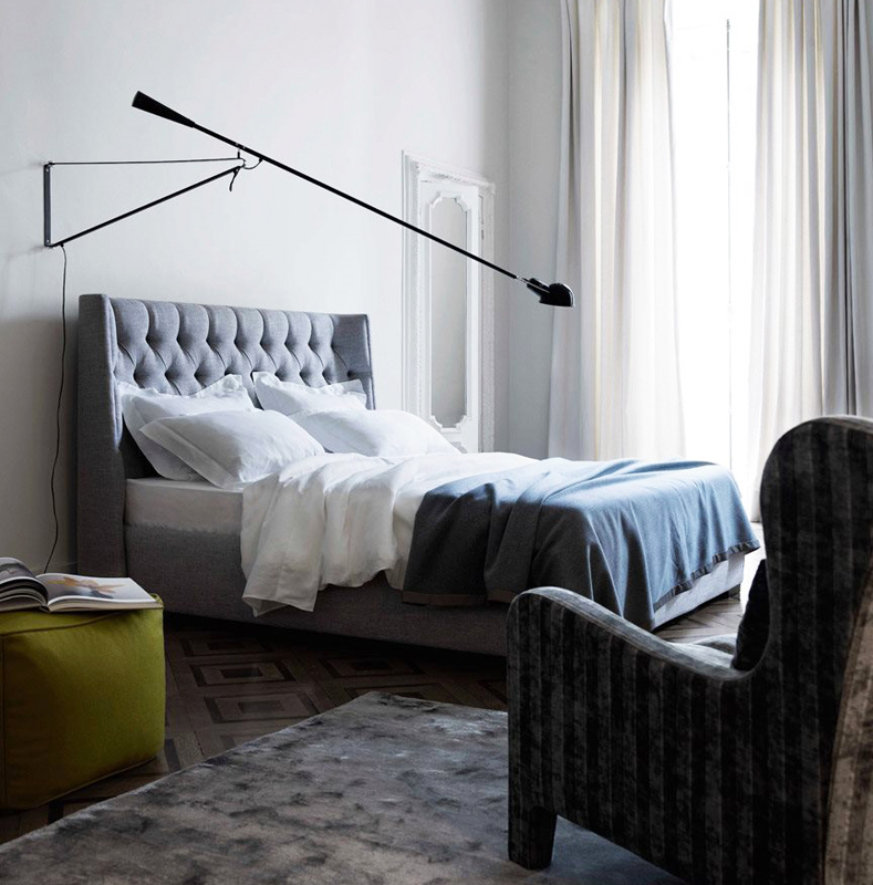 Кровать  MERIDIANI TURMAN LOW  - Вид №1