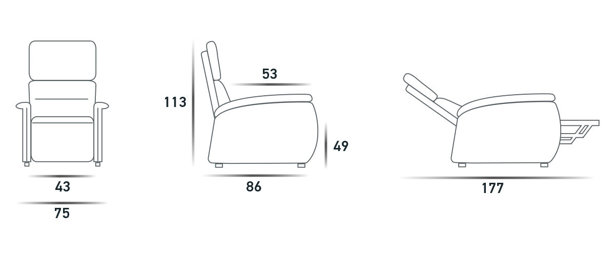 Кресло-Подъемник Relax 4 Motori  Spaziorelaxitalia  Vita Vita Relax 4 Motori  - Вид №4