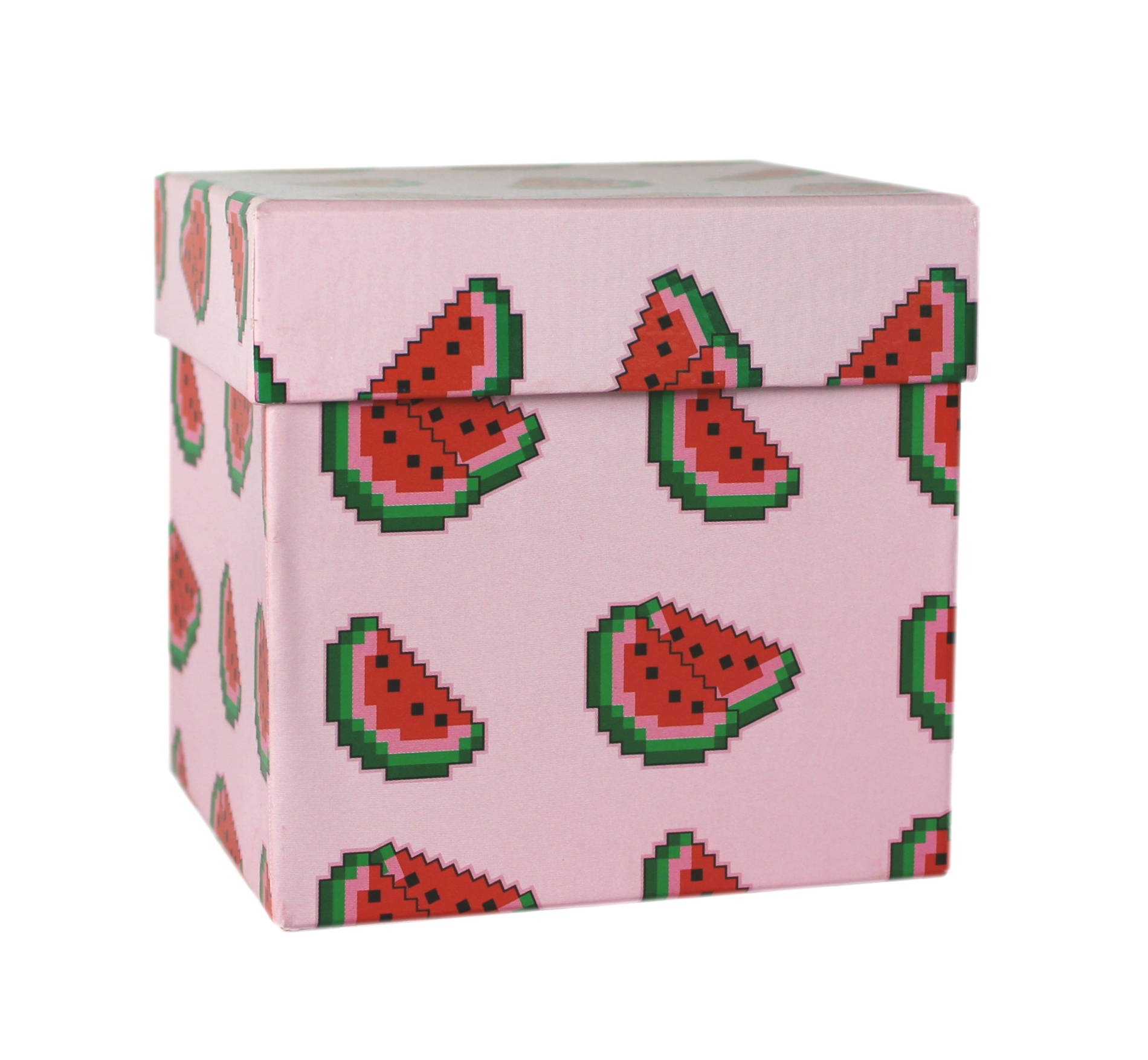 509893 Коробка подарочная "Арбузы", 9,5 х 9,5 х 9,5 см Santreyd 