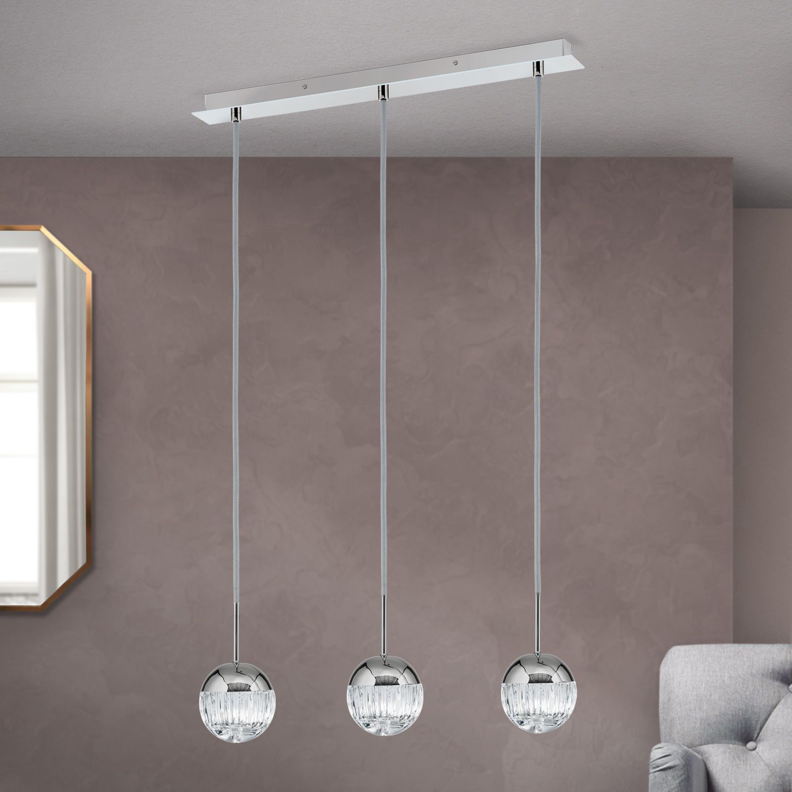 Латунь и Кристалл подвесной светильник Orion ARCH-00053056 - Вид №4