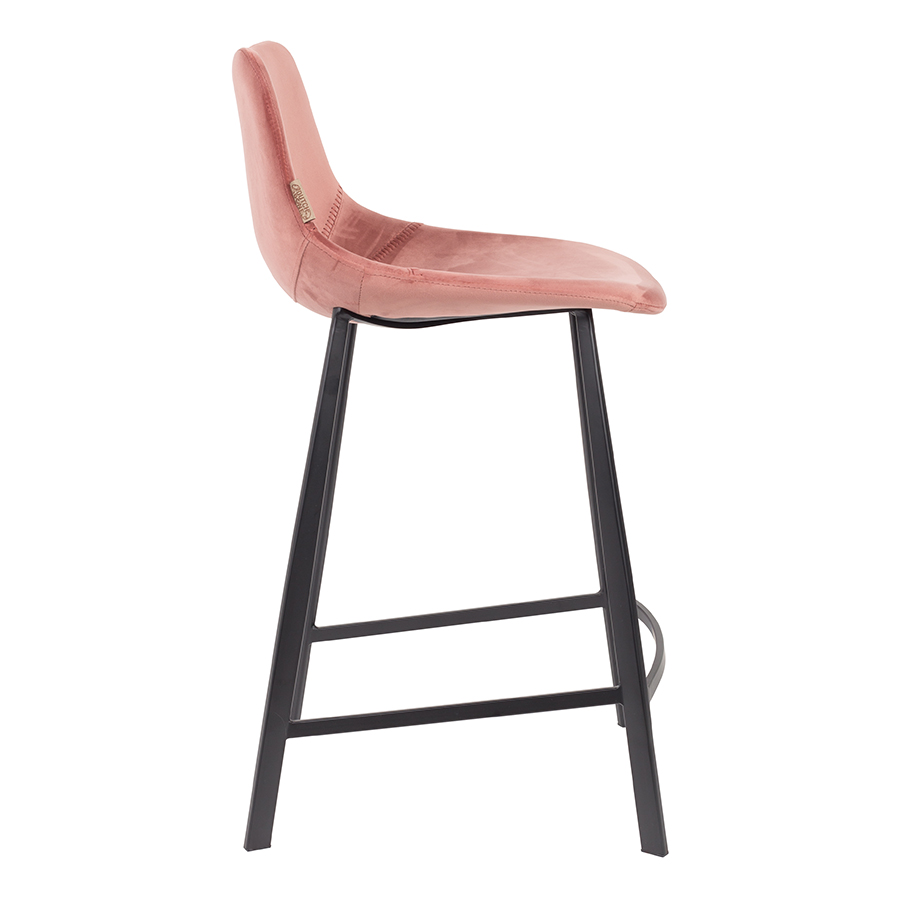 Стул высокий Franky темно-розовый Dutchbone 1500065 - Вид №3