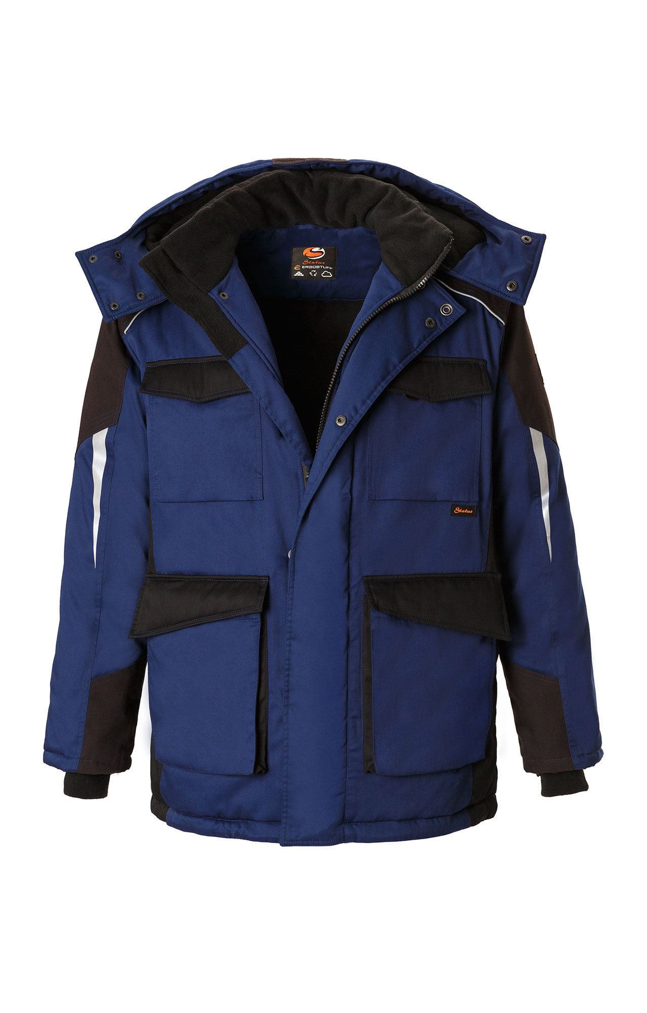 5037917 Костюм утепленный темно-синий черный STATUS  Зимняя спецодежда  размер 64-66/182-188  - Вид №3