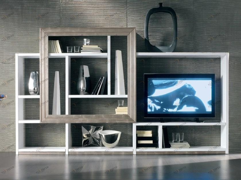 Cantiero Модульная стенка для хранения из сусального серебра Étoile day Et1005