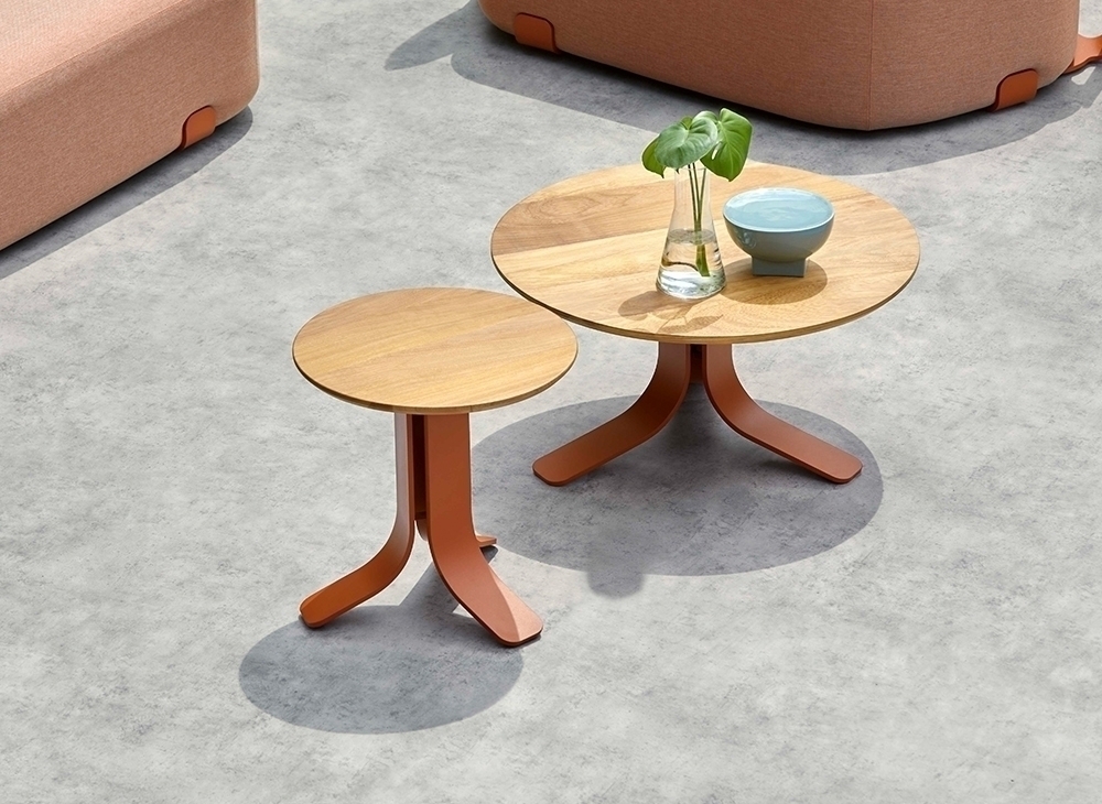 100528 Столик Coral Iroko 80 см GAN Isla