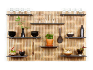 Оборудованная полка / стена