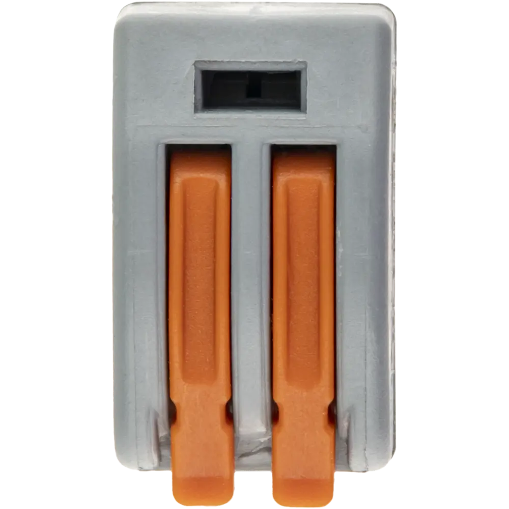 84746776 Клеммы соединительные монтажные с рычажком Duwi СМК 222-412 2-проводные 4мм² серые 50шт 26622 8 STLM-1110774  - Вид №3