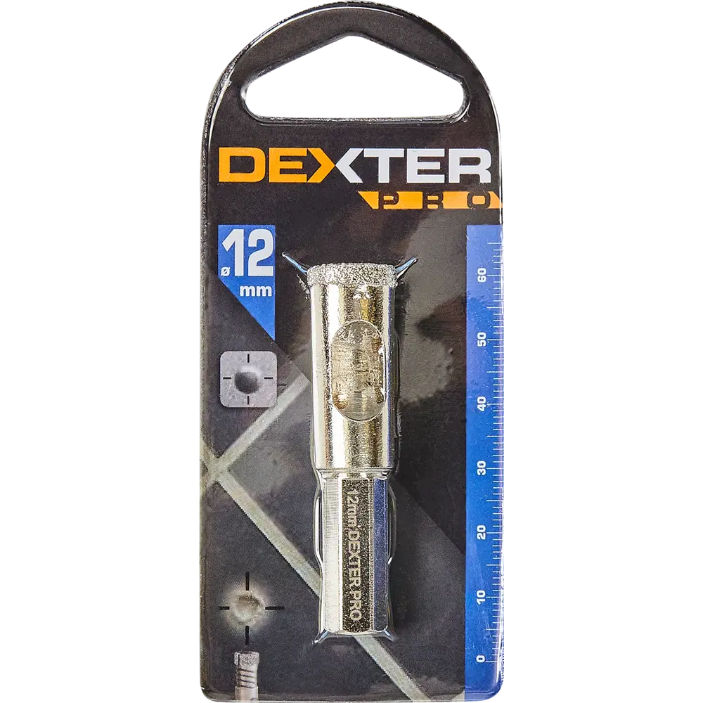 Сверло трубчатое по керамике Dexter к. Pro 12x55 мм 18617760 STLM-2085674  - Вид №3
