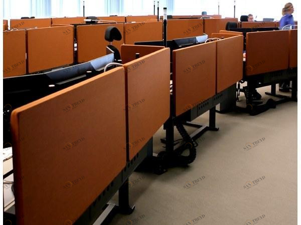 Slalom Звукопоглощающая перегородка из полиэфирного волокна Tailor made sun-id-1346014