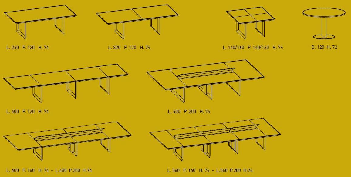 IFT Круглый деревянный стол для переговоров 45/90 sun-id-1365911 - Вид №3