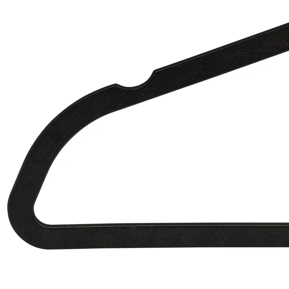 Плечики для одежды KONSENSA 45 см пластик цвет черный 4 шт Плечики пластиковые STLM-2203719 - Вид №2