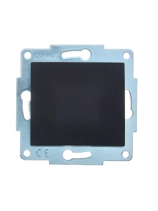 ASTI Выключатель чёрный бархат механизм