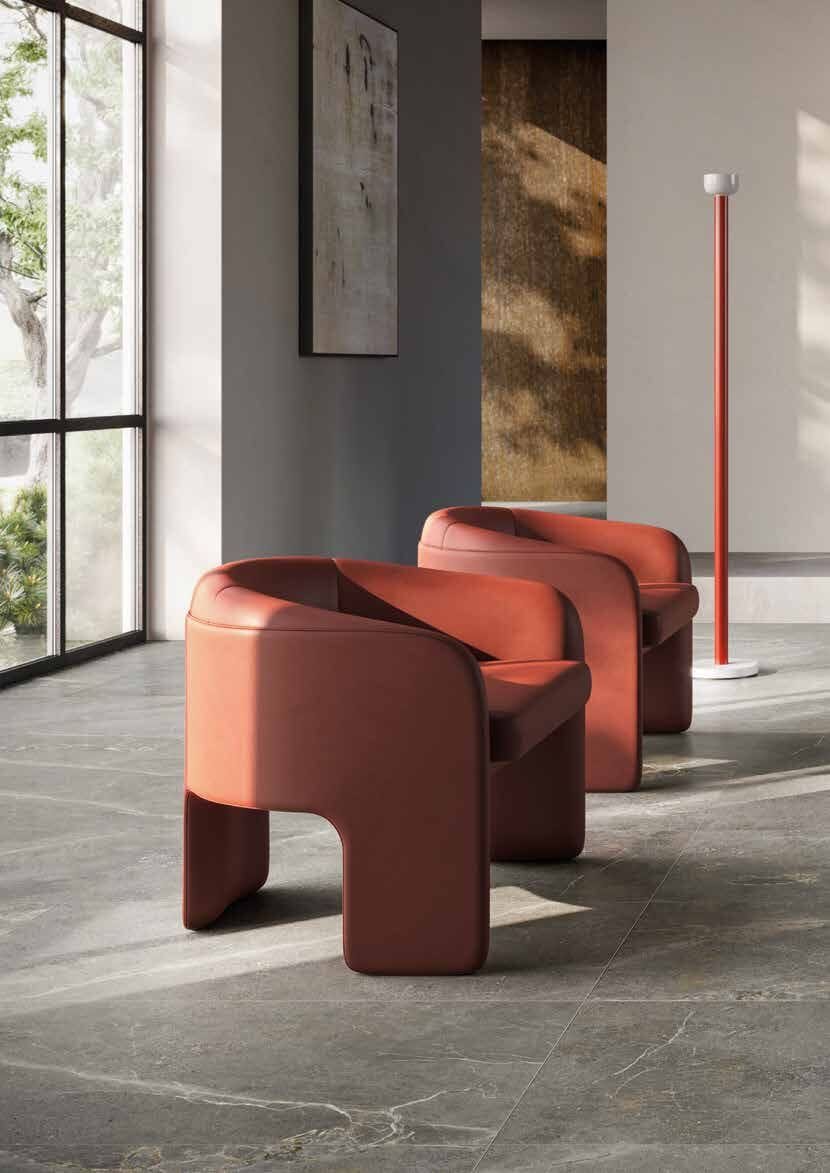 Каменный эффект фарфоровый пол/покрытие VitrA Bathrooms METEORITE ARCH-00141090 - Вид №2