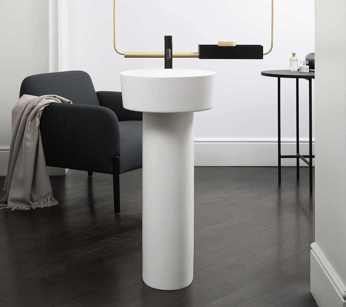 EXCONSTONDPLAT/ME Напольная раковина стоящая прямоугольная Ex.T Plateau - Вид №3