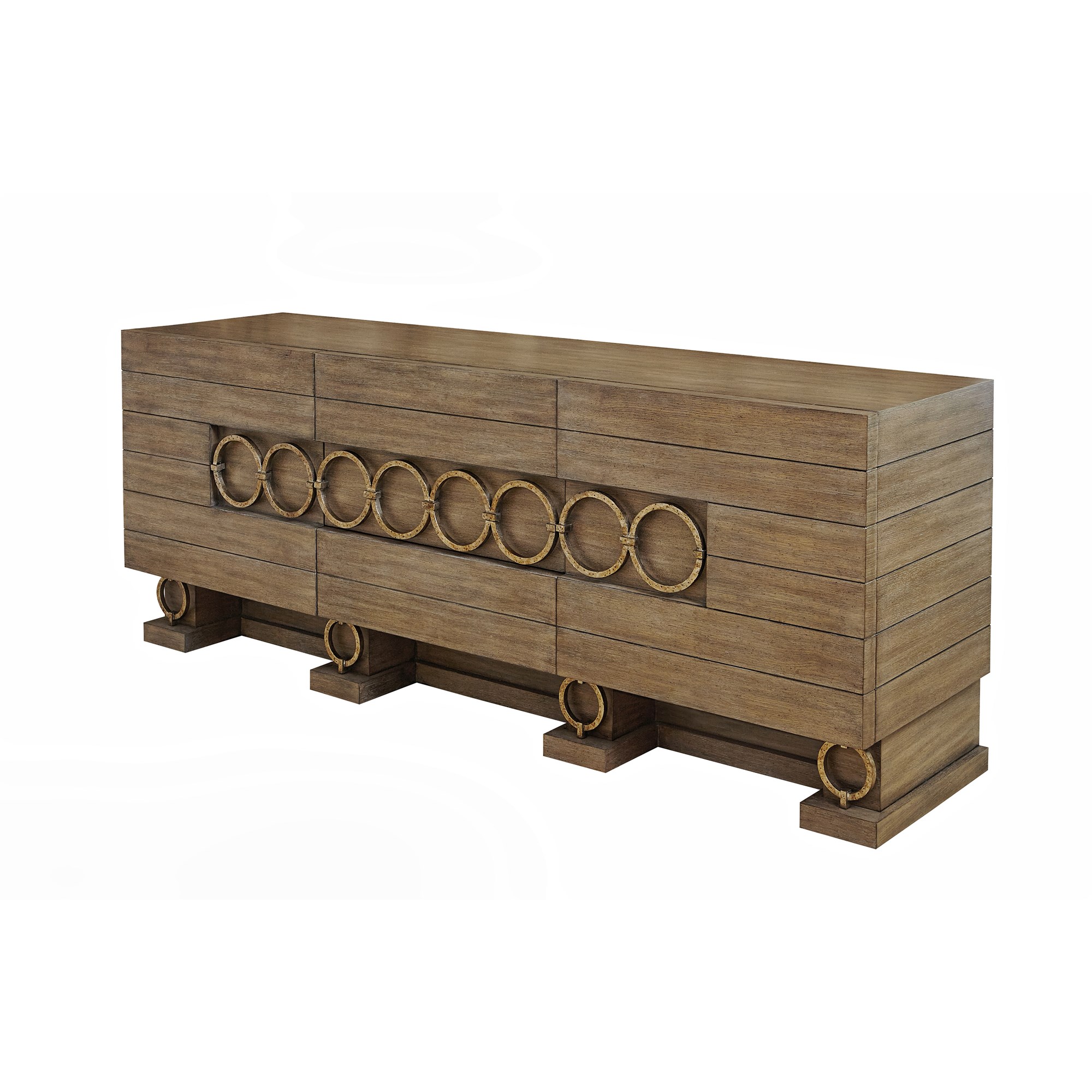 Шкафы 07205-820-001 Ring Multi-Use Cabinet -Driftwood Ambella  - Вид №2