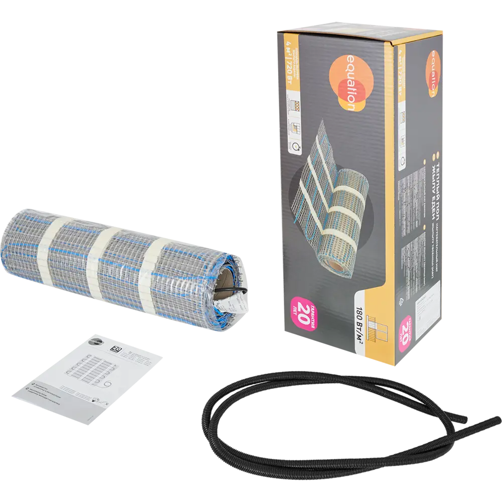 Нагревательный мат Equation для тёплого пола 4 м² 720 Вт 18859631 STLM-0937617 - Вид №6
