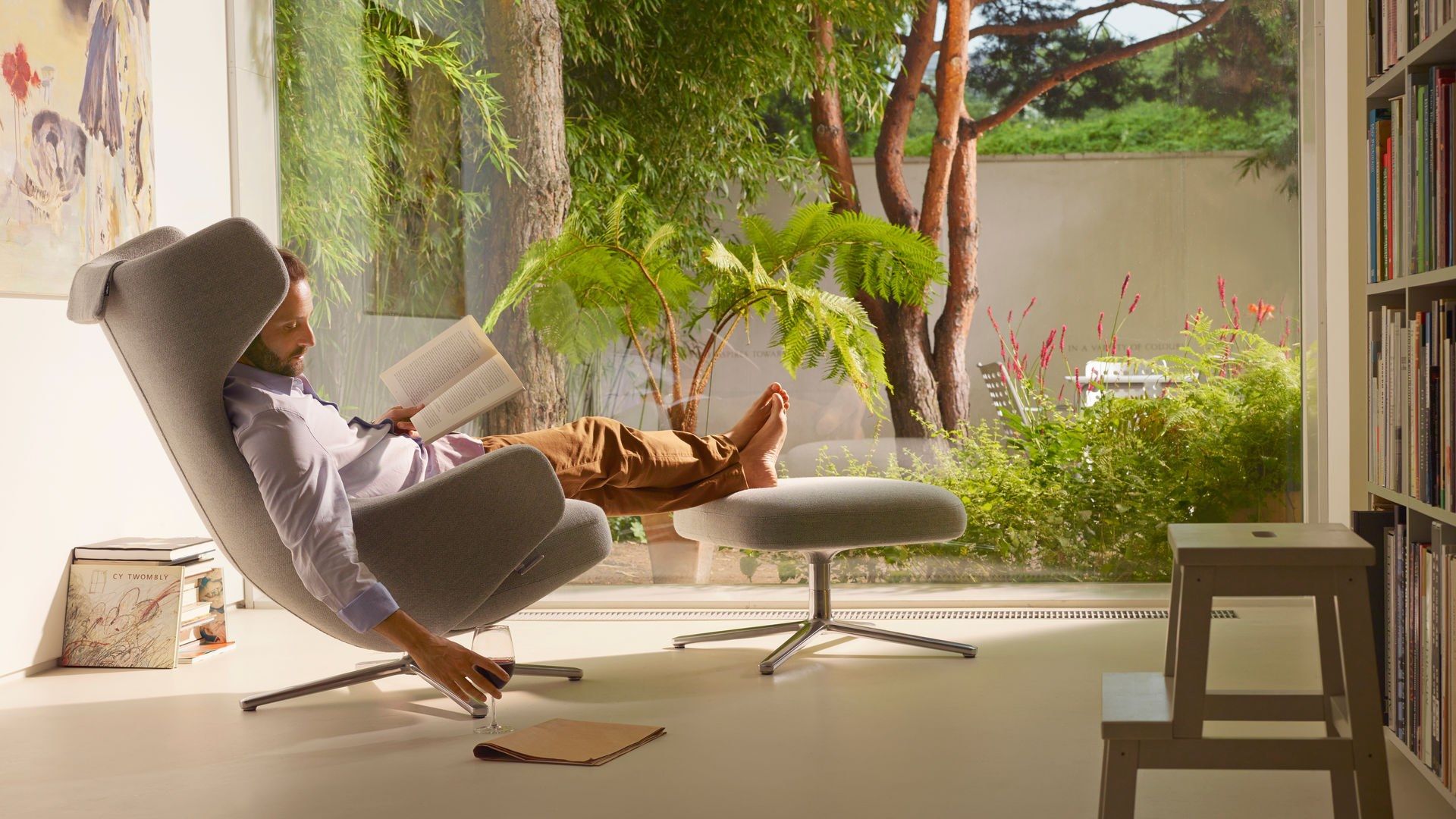 Мягкая спицевая подставка для ног VITRA Repos &amp ARCH-00024255 - Вид №8