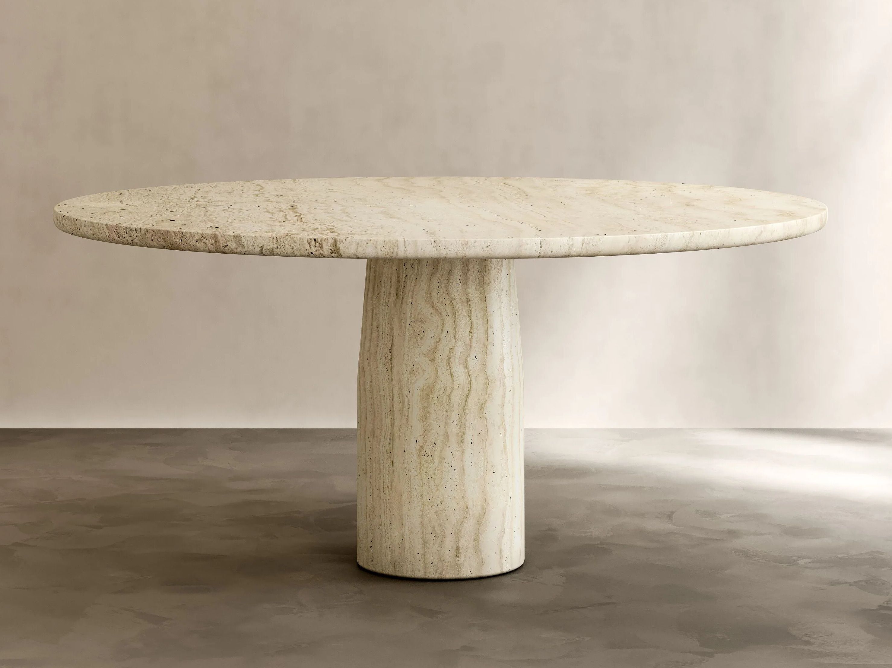 Круглый обеденный стол из натурального камня Paloma Editions остров ARCH-00097201 - Вид №3
