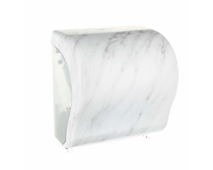 CUH309 UNIQUE LUX CUT MARBLE LINE механический диспенсер для полотенец в рулонах Merida