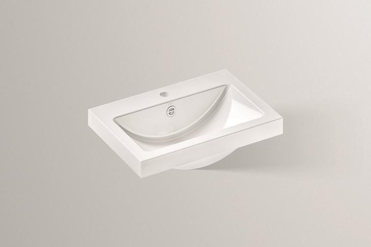 3202000000 Надставная раковина, ab.r585h.1, белая, proshield Alape серия R 