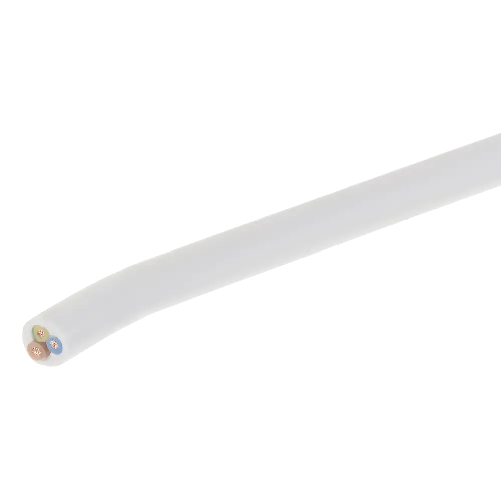 Камит ПВС 3x0.75 белый 20 м - провод для подключения электроинструментов 18840622 STLM-1565621 - Вид №1