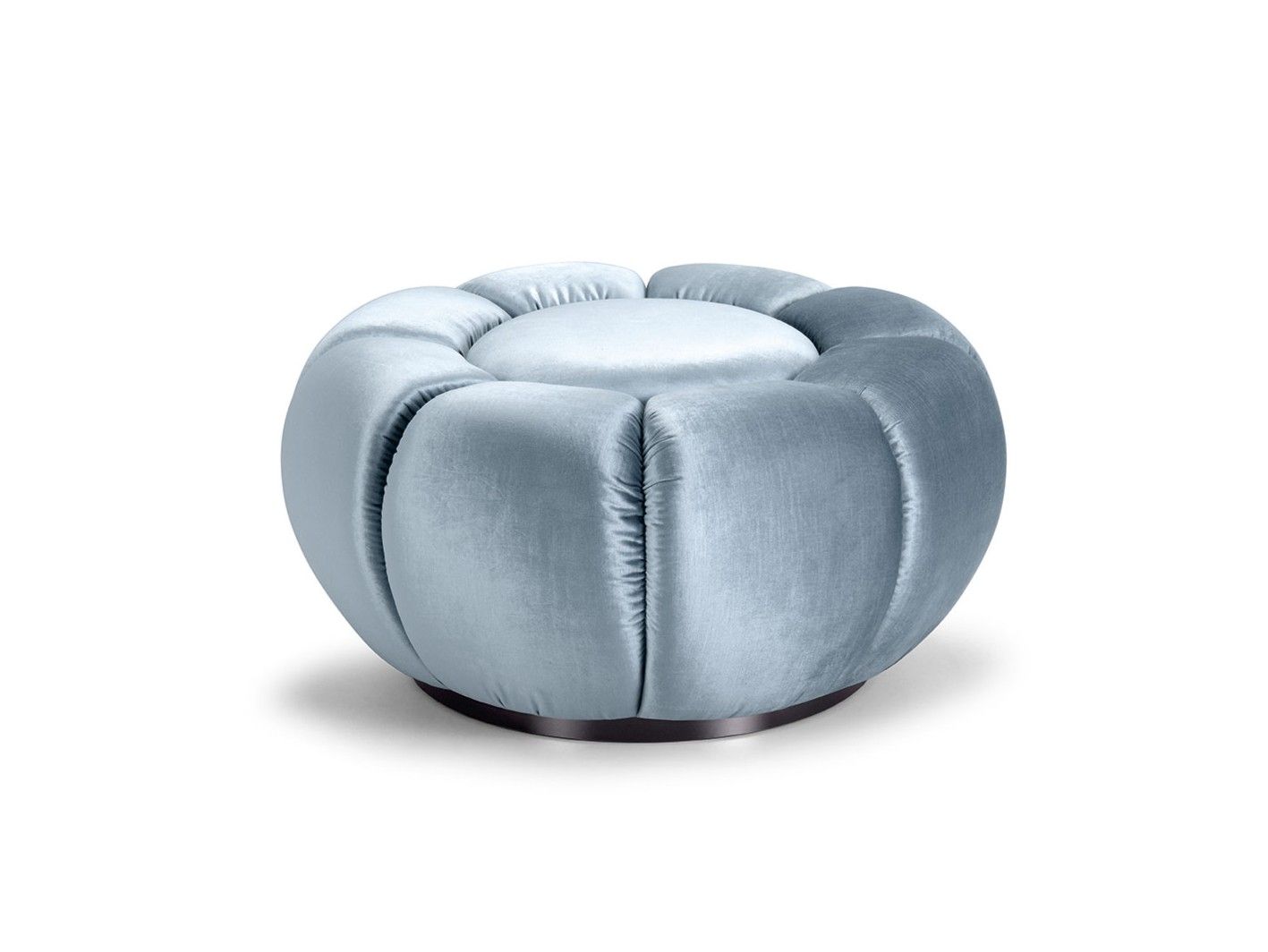 Круглый пуф из ткани Domingo Salotti Arke ARCH-00138293 - Вид №7