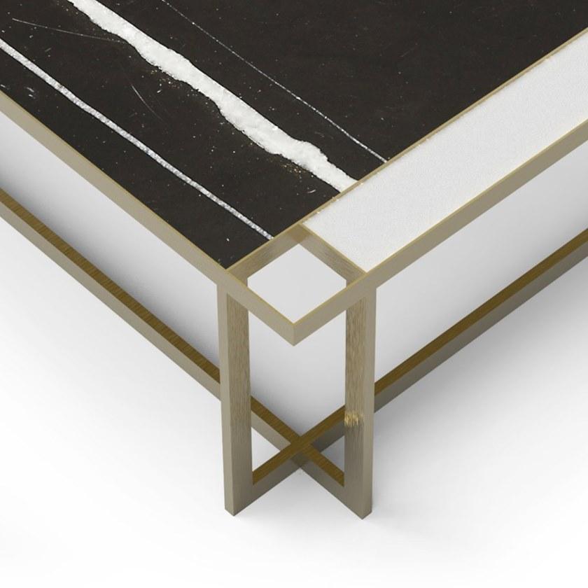 MARIONI Низкий квадратный журнальный столик Gary 02864 - Вид №5