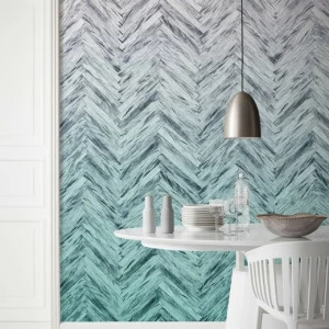 6000B-VD4-Herringbone-Mint Фотообои Komar Infinity 2.5х4 м