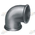 Угольник прямой 40 мм оцинк Santreyd 184429