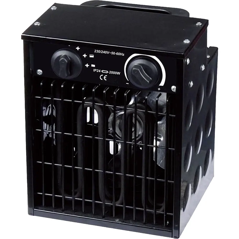 Тепловая пушка Equation Well 2000 Вт цвет черный STLM-2153664