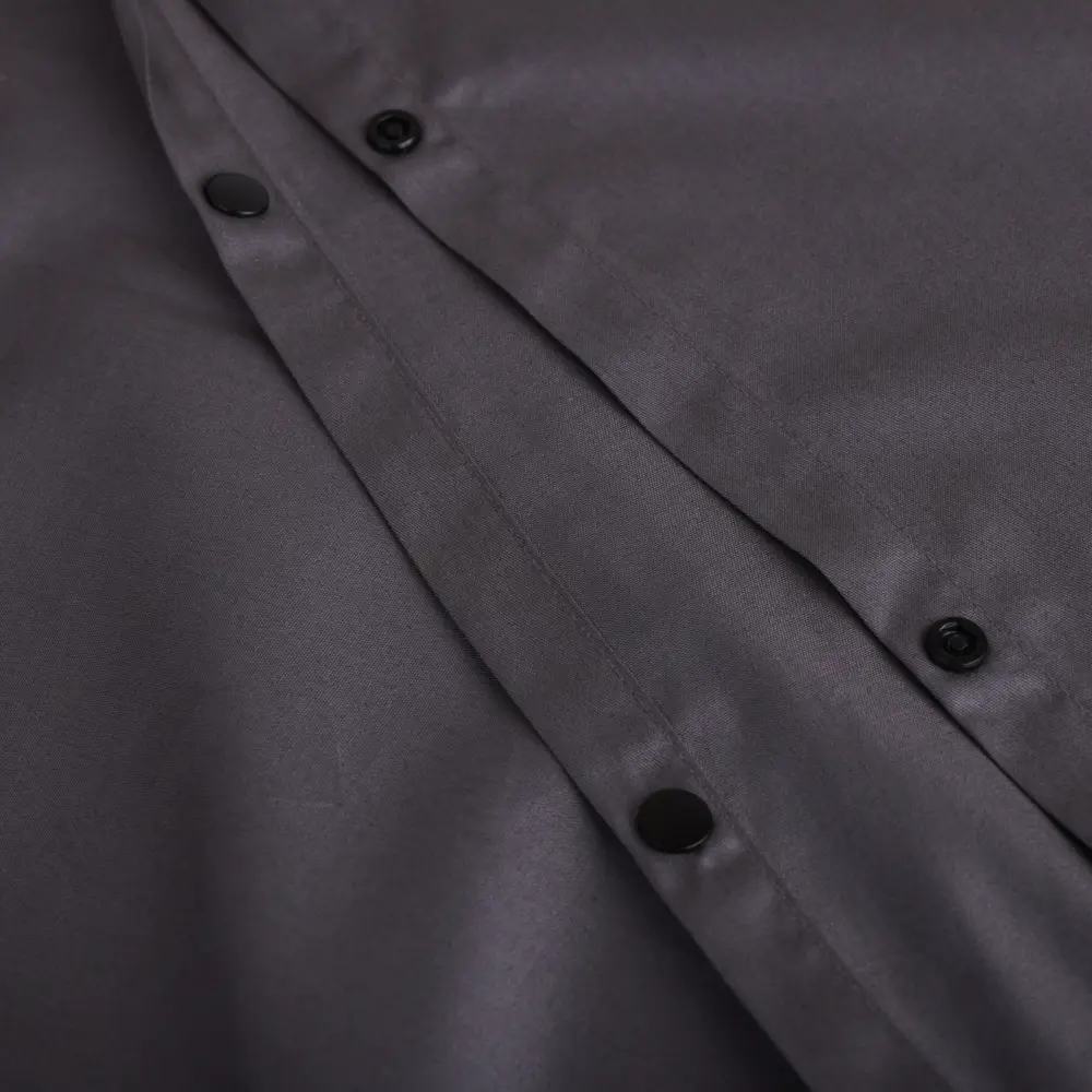 Пододеяльник INSPIRE сатиновый графитовый 205x225 см 89344623 STLM-1526801 - Вид №2