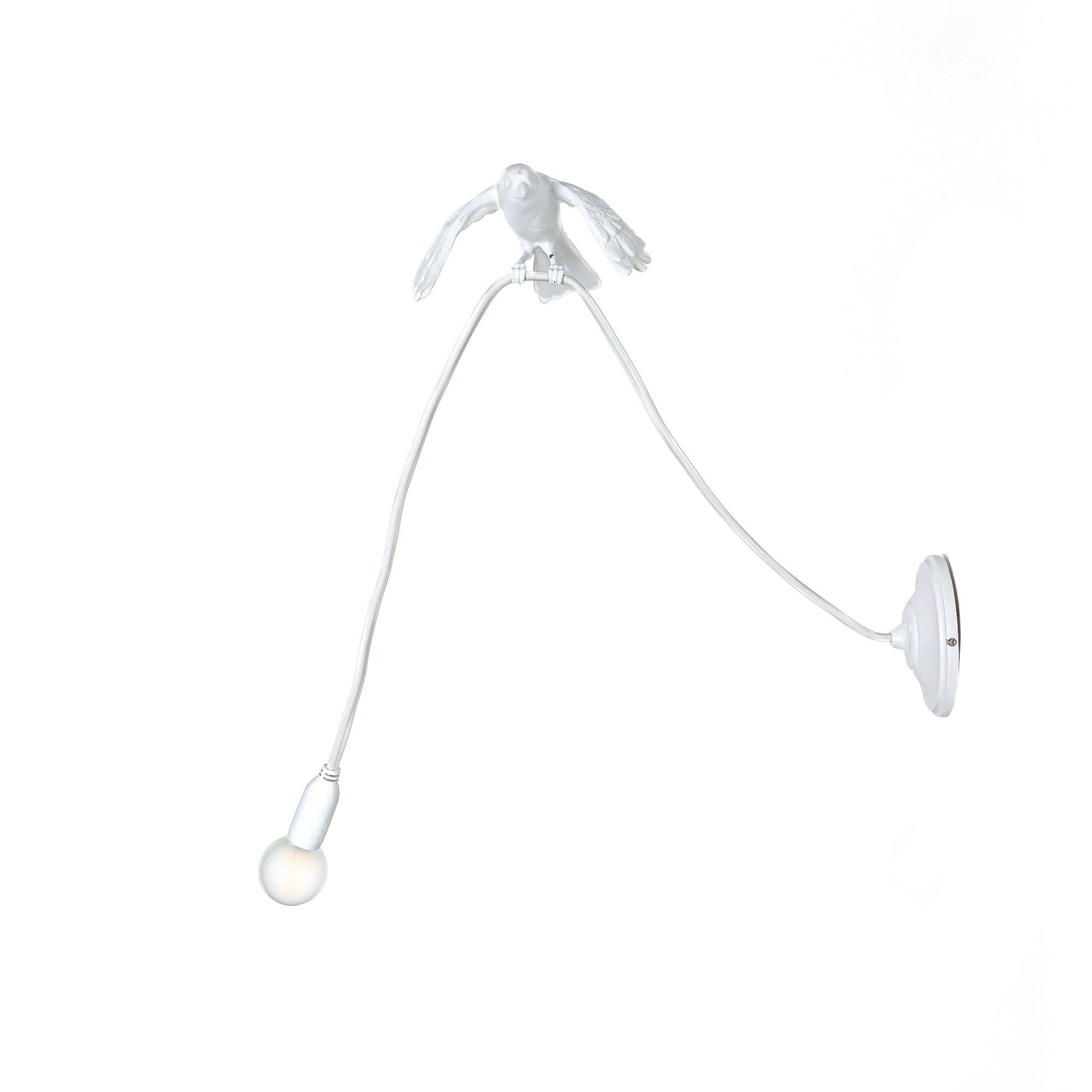 Светодиодный настенный светильник из смолы Seletti Sparrow Lamp ARCH-00018840