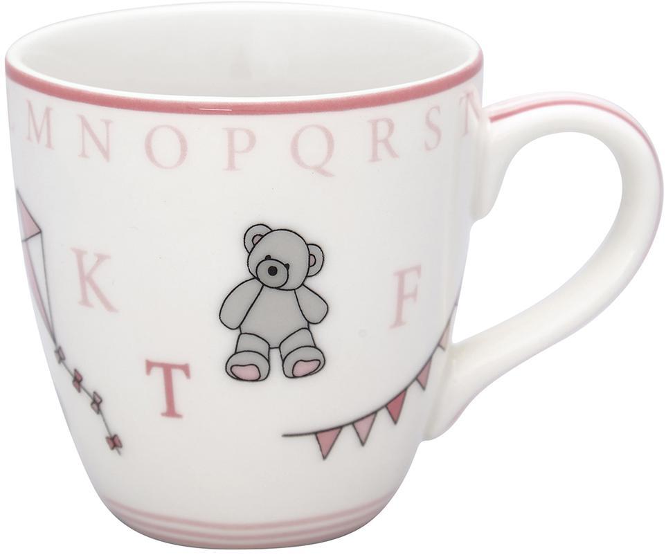 Детская кружка Charlie pink 200 мл Greengate STWKMUCLE1506