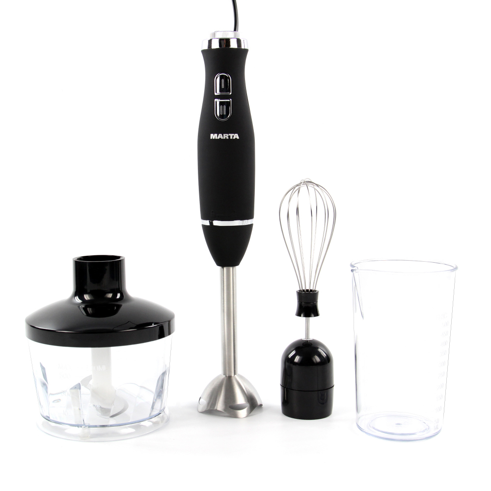 8187735 Блендер погружной MARTA MT-1564 черный STDN-0093801