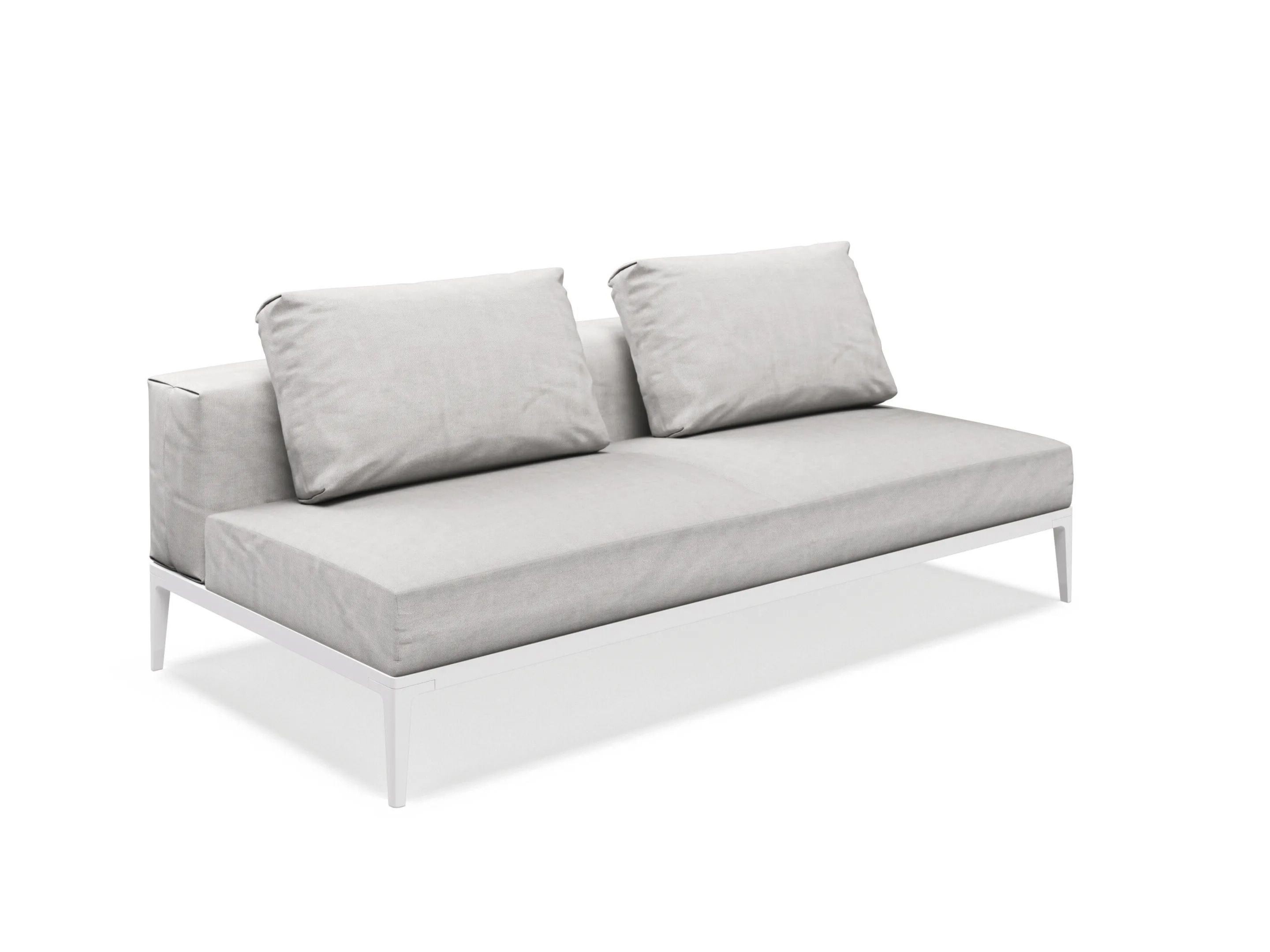 2-местный тканевый модульный садовый диван Gloster сетка ARCH-00041840 - Вид №6