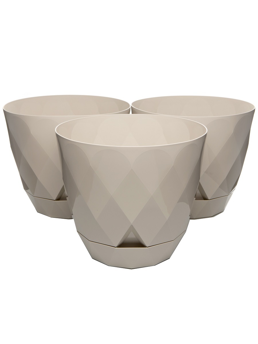 Горшок для цветов Rico 26L Beige NAVAKO 16129 - Вид №3