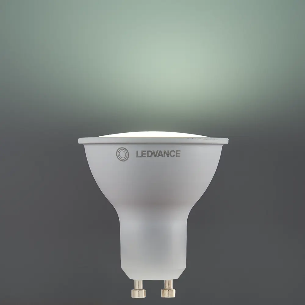 Набор умных ламп светодиодных Wi-Fi Ledvance Smart Plus GU10 220-240 В 5 Вт спот прозрачная 350 лм, изменение цвета RGB, 3 шт 88110828 STLM-2123841  - Вид №3